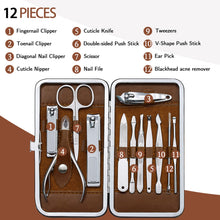 Load image into Gallery viewer, Familife 12-piece Manicure Kit