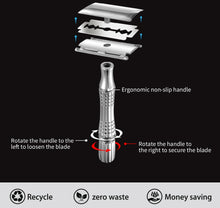 Load image into Gallery viewer, BAILI Double Edge Safety Razor