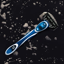 Load image into Gallery viewer, QShave Blue Series Manual Razor