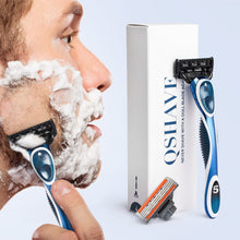 Load image into Gallery viewer, QShave Blue Series Manual Razor
