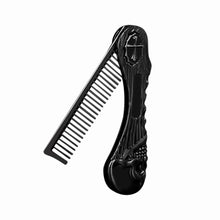 Load image into Gallery viewer, Skull Head Anti-Static Mustache Comb