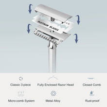 Load image into Gallery viewer, BAILI Double Edge Safety Razor