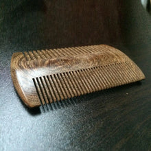 Load image into Gallery viewer, Green Sandalwood Anti-Static Comb