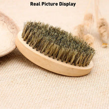 Load image into Gallery viewer, Boar Bristle Bush + Comb Set