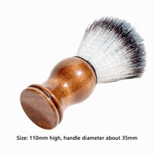 Load image into Gallery viewer, Wood Handle Nylon Beard Brush