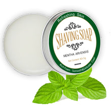 Load image into Gallery viewer, Mentha Arvensis Shaving Soap