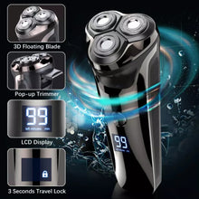 Load image into Gallery viewer, LCD 3D Triple Blade Shaver