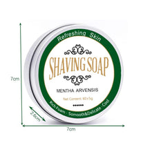 Load image into Gallery viewer, Mentha Arvensis Shaving Soap