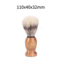 Load image into Gallery viewer, Wooden Handle Shaving Brush
