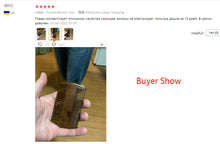 Load image into Gallery viewer, Green Sandalwood Anti-Static Comb

