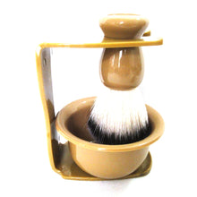 Load image into Gallery viewer, 3-Piece Shaving Brush Holder Set
