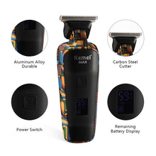 Load image into Gallery viewer, Kemei Max Graffiti Clippers &amp; Shaver
