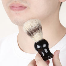 Load image into Gallery viewer, Wood Handle Nylon Beard Brush
