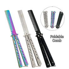 Load image into Gallery viewer, Butterfly Knife Comb
