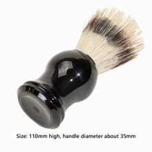 Load image into Gallery viewer, Wood Handle Nylon Beard Brush
