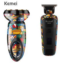 Load image into Gallery viewer, Kemei Max Graffiti Clippers &amp; Shaver
