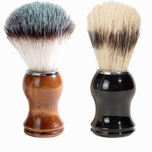 Load image into Gallery viewer, Wood Handle Nylon Beard Brush
